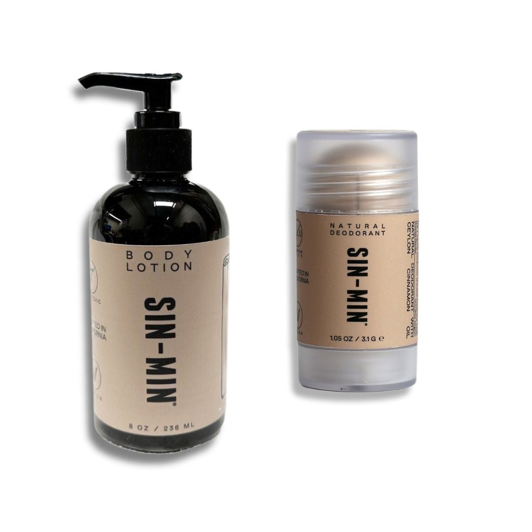 SIN-MIN Body Lotion & Deodorant Bundle