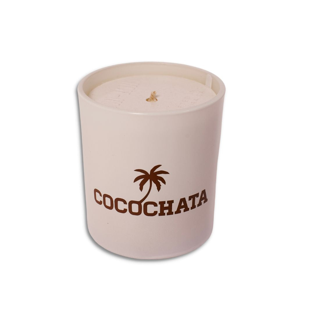 SIN-MIN Cocochata Candle Top View