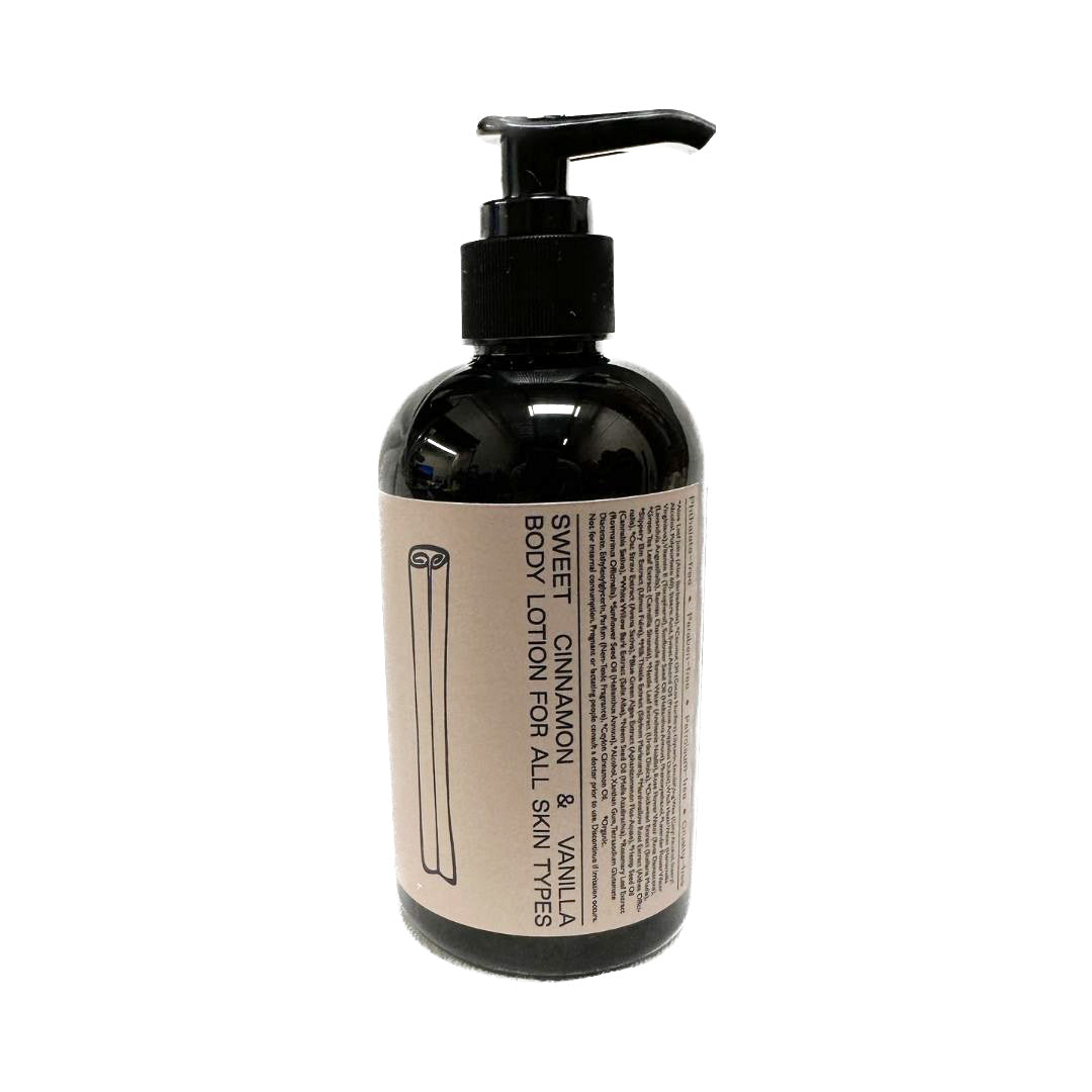 SIN-MIN Cinnamon & Vanilla Body Lotion Ingredient View
