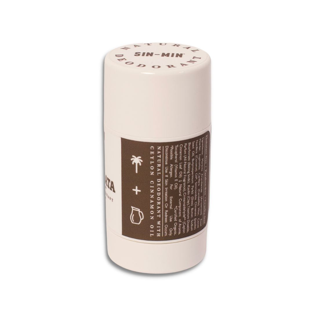 SIN-MIN Cocochata Natural Deodorant Right Side