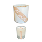 Horchata candle bundle featuring one large and one small horchata candle