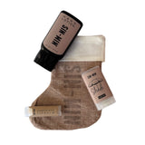 burlap stocking with SIN-MIN products