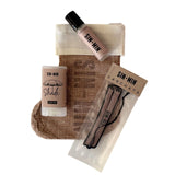 burlap stocking with SIN-MIN products