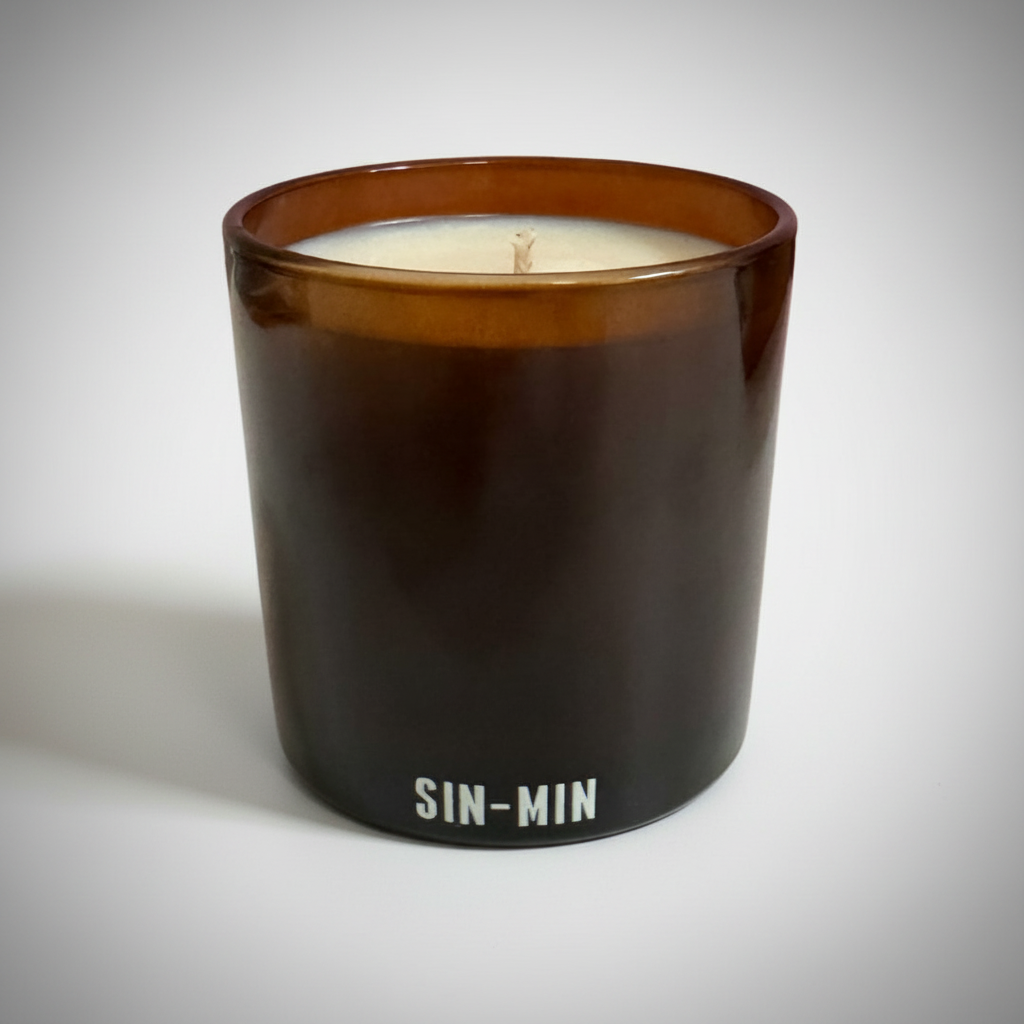 Cinnamon Spice Candle Back