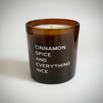 Cinnamon Spice Candle Front